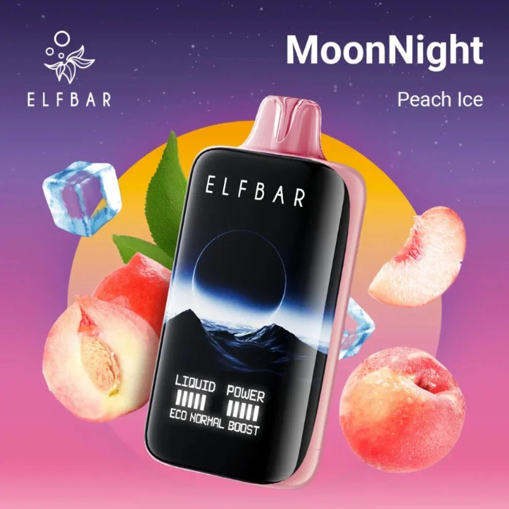 Elf Bar Moon Night 40K – Peach Ice 40000 Puffs view 2