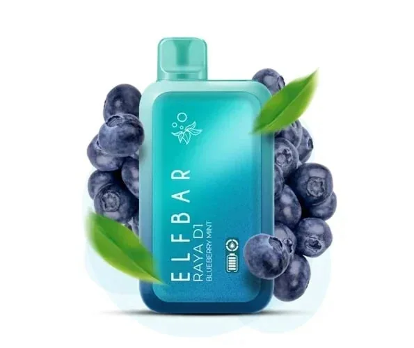 Elf Bar Raya D1 – Blueberry Mint view 1