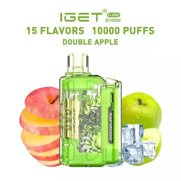 Iget Flare B10000 – Double Apple view 1